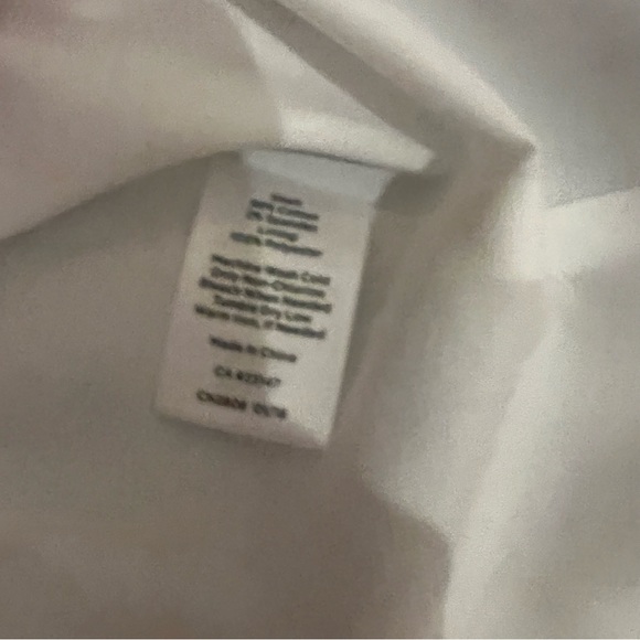 Talbots Grecian Tile White And Blue Fit And Flare Dress - Picture 7 of 9